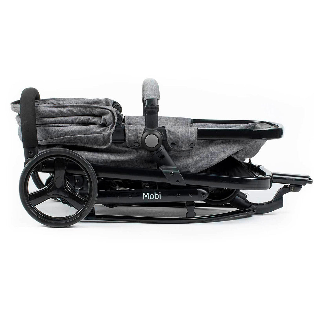 Grey Denim Black