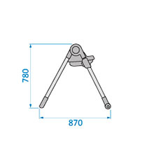 Dimensão - Cadeira de Refeição Minla