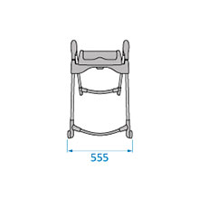 Dimensão - Cadeira de Refeição Minla