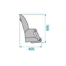 Dimensão - Cadeira de Refeição Minla